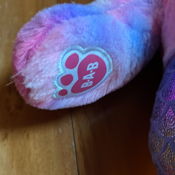build a bear mermaid cat rainbow sparkle - Picture 6 of 7